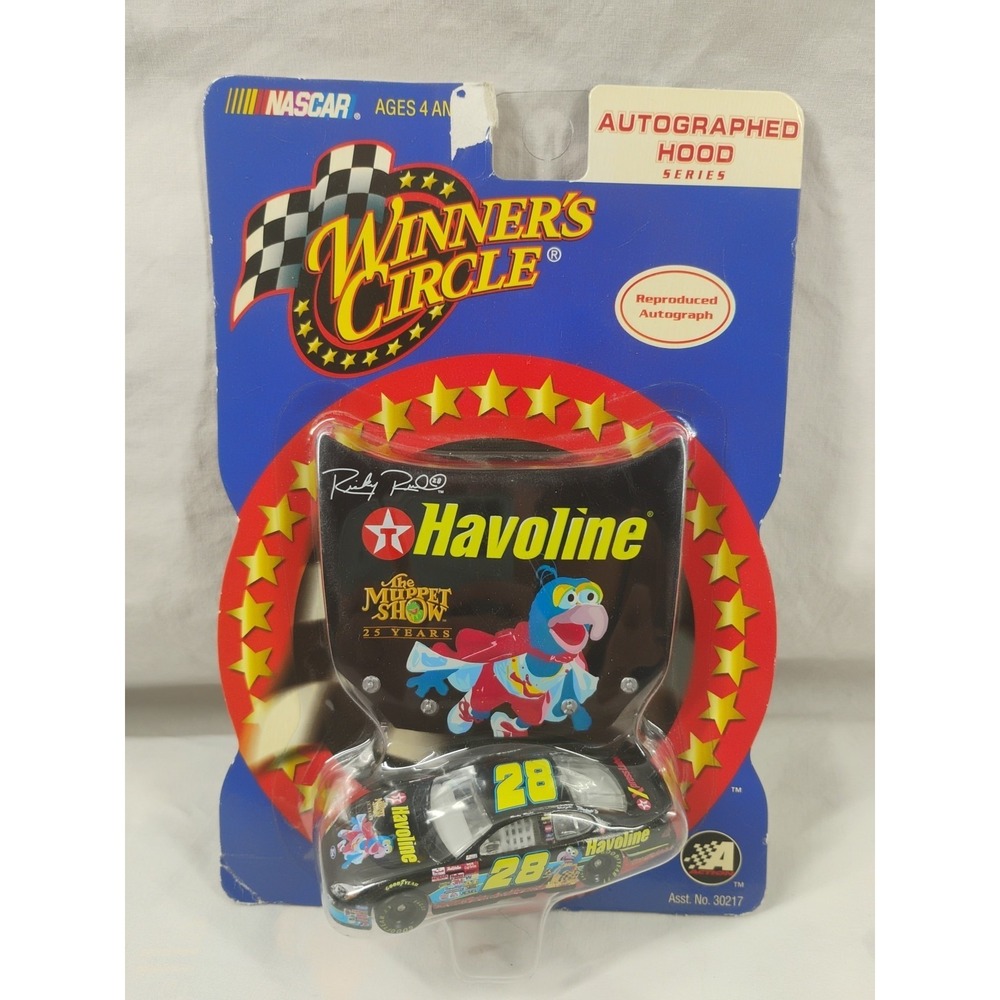 Winner's Circle Autographed Hood Series‎ #28 Ricky Rudd Havoline The Muppet Show